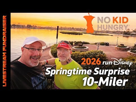 🔴 LIVE - runDisney 2026 WDW Springtime Surprise 10 Miler Livestream - 04.19.2026