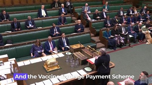My constituent, Kelly Hatfield, sadly lost her father, Ken Purnell, as a result of the Covid 19 vaccination. The family received a vaccine damage payment, yet the sum which has not increased since 2007, falls short of the trauma and long-term financial impact losing a family member can have. Yesterday, I asked the Health Secretary if he would commit to reviewing its adequacy and fairness. Instead of giving Kelly a proper answer, and showing compassion, the minister completely ignored the questio