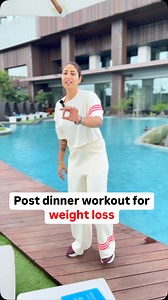 1.5M views · 18K reactions | Post dinner workout for weight loss. | Neha Fun and Fitness | Facebook