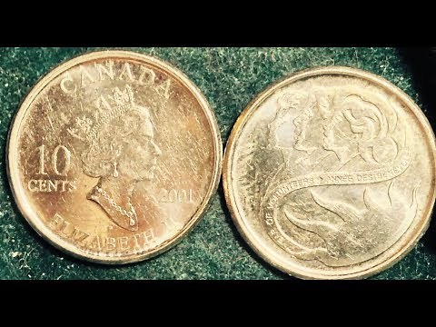 2001 Canadian Dime
