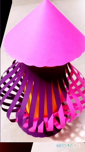 How to make vesak kudu with a4 paper 🏮🤩 ; vesak lantern making a4 paper