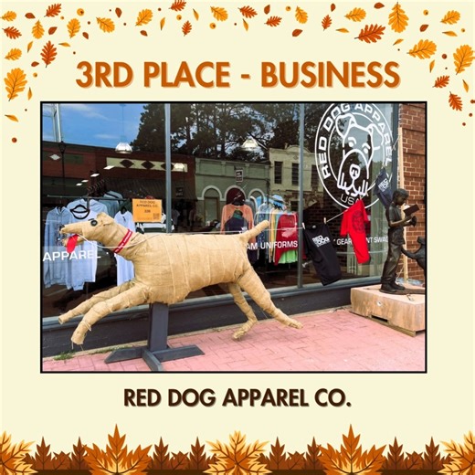 And the winners of the 2025 Scarecrow Contest are... 1st Place Business: Farmers & Merchants Bank 2nd Place Business: Sylvia's: A Supernatural Coffee Bar 3rd Place Business: Red Dog Apparel Co. 1st Place Non-Business: Lake Country Baptist Church Children's Dept. 2nd Place Non-Business: PCHS Service leadership Class (Putnam County Charter School System /Putnam County High School) 3rd Place Non-Business: Girld Scouts of Historic Georgia Troop 60156 | Eatonton Main Street - Downtown Eatonton GA