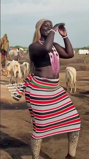 Inside Africa Tribe Beautiful Tribal Women Dance Tonight Na Tonight 😍 #usa #viralvideo #dance #fyp