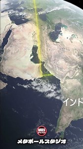 万里の長城を直線にするとこうなる