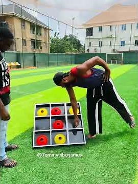 Tommy vs Emboy on cone color grid game challenge. #challenge #puzzlefrenzy