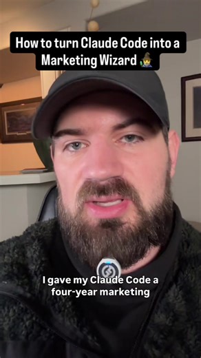 Most people use Claude Code to write code. I gave mine a 4 year marketing degree. 70 mental models, 140 tactics, and a full brand kit to make every piece of marketing consistent. #claudecode #claude #ai #aitools #vibecoding