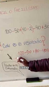 Explanation | Arithmetic | Basic Mathematics | Easy or Very Easy