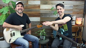 Got a good ol' fashioned schooling by Corey Congilio on how to tastefully use arpeggios over a blues progression. I learned a ton!!! Lesson link in the comment section! | Brett Papa Guitar