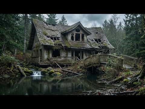 Decayed Forest Chalet Reborn Beside the Lake | Cozy Luxury Renovation Concept