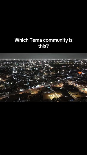Tema looks beautiful at night. Locate the area #tema #ghanatiktok🇬🇭 #ghana #drone #dronevideo