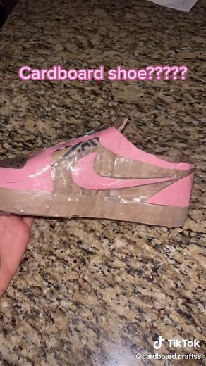 Creative Cardboard Shoe DIY Tutorial