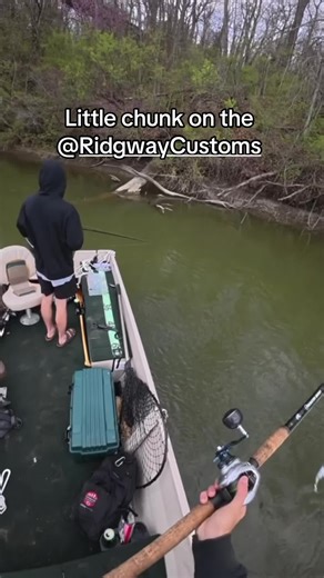 Ridgway Customs Fish Lure Action for Musky Anglers