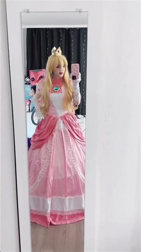✨ Princess Peach Cosplay #animecosplay #cosplay #cosplayer #anime #cosplaygirl #princesspeach #mario