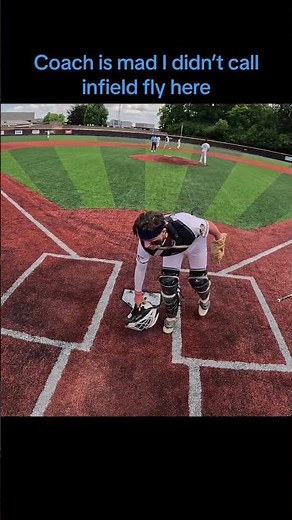#16u infield fly rule explained #baseball #umpire #sports #michigan