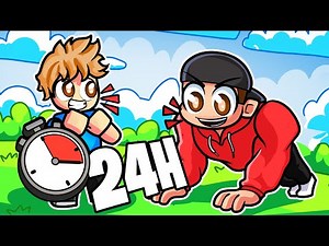 I Stayed In TRAINING Mode For 24 HOURS.. (Roblox Blade Ball)