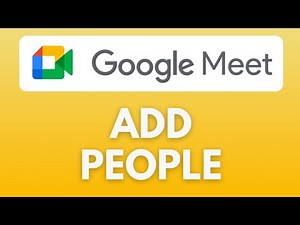 How To Add People in Google Meet | Add Participants | Google Meet Tutorial