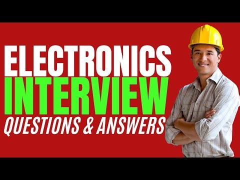 Electronics Interview Questions & Answers for 2025