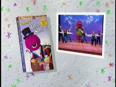 Opening To Barney - Barney's Talent Show (2000 VHS)