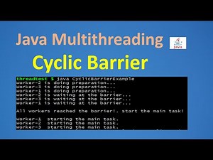 Java Thread Synchronization with CyclicBarrier