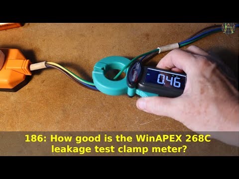 186 - How good is the WinAPEX 268C leakage test clamp meter?