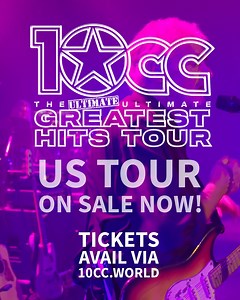 2.9K views · 41 reactions | We are beyond excited for our evening with 10cc TOMORROW NIGHT! Limited tickets remain! | The Keswick Theatre | Facebook