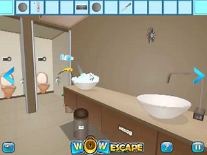 Wow Restroom Escape Video Walkthrough
