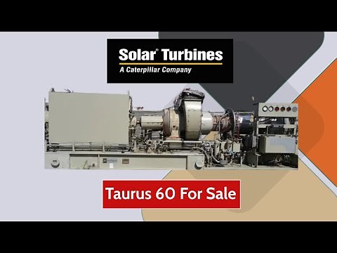 Solar Turbines Taurus 60 Dual Output Generator And Compressor Out Turbine Package For Oil And Gas