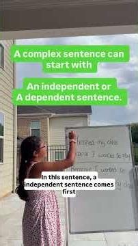 Dependent vs Independent Clauses | The Comma Rule Explained