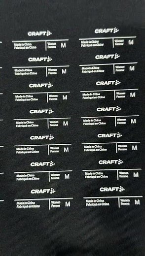 Screen Printed Heat Transfer Label – The Smarter Way to Brand Clothing #CustomLabel
