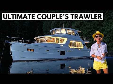 JUST WOW! 🤩 2026 North Pacific 590 Trawler Yacht Tour