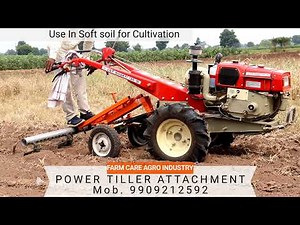 VST SHAKTI 130DI Power Tiller with All Attachments