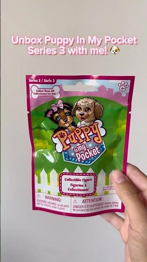 Puppy In My Pocket Series 3 blind bag unboxing!