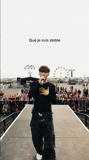 « Le stade » devant 20 000 personnes🤯 #fredz #lestade