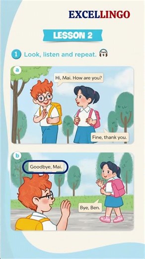 Tiếng Anh Lớp 3 - Unit 1: How are you? 😍