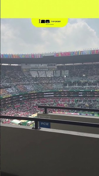 WCHODZISZ NA STADION STARTUJĄCY MUNDIAL 2026. AZTECA OD KUCHNI #SHORTS #FIFAWorldCupOnYT