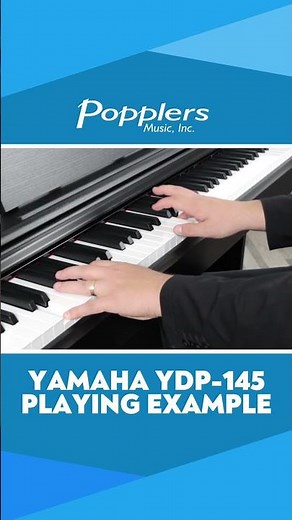 Yamaha ARIUS YDP-145 Playing Demonstration | Popplers Music