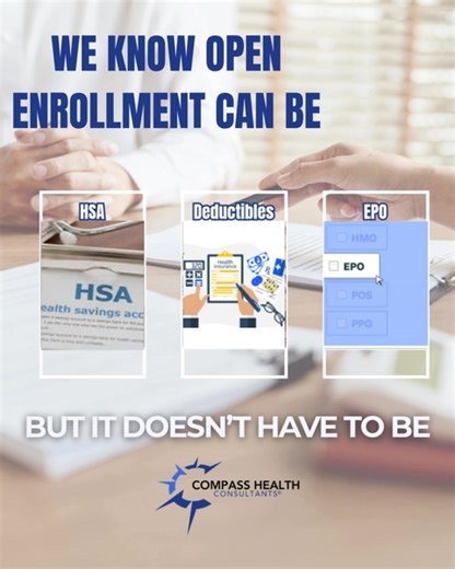 Open Enrollment can be confusing, but it doesn’t have to be. 💡 Let’s break down a few common terms you’ll see this season: 💰 HSA: A Health Savings Account lets you set aside pre-tax money to pay for qualified medical expenses. 🏥 Deductible: The amount you pay out of pocket before your insurance starts to share the cost. 🔄 EPO: An Exclusive Provider Organization plan that covers care only from in-network providers (except in emergencies). 📋 Premium: The amount you pay each month to keep your