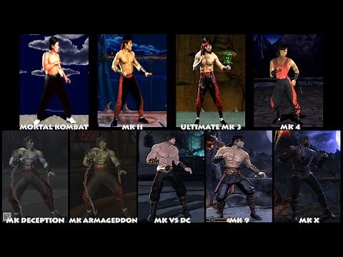 Mortal Kombat LIU KANG Graphic Evolution 1992-2015 | ARCADE PSX PS2 XBOX PC | PC ULTRA.