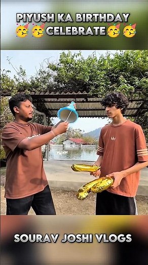 Piyush Ka Birthday Celebration 🎉 Sourav Joshi Vlogs