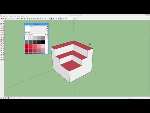 How to make a SketchUp logo in SketchUp 2015