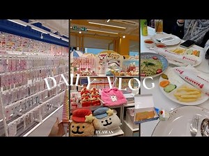 daily vlog Daily 🥙💛 spending a day at kkv kl, trying viral food at bukit bintang