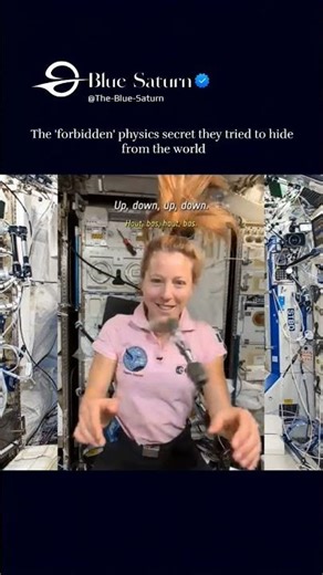 Astronaut Sophie Adenot demonstrates the mind-bending Dzhanibekov Effect