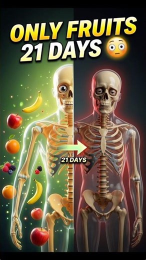 21 రోజులు పండ్లు మాత్రమే తింటే..||#telugushorts #nutrition
