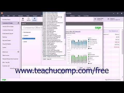 Sage 50 2019 Tutorial Sync Data in Office 365 Sage Training