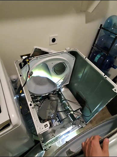 Reparación de secadora Samsung: Elemento calefactor