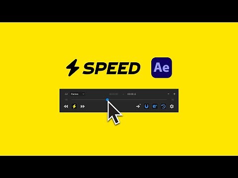 How to use Speed for After Effects