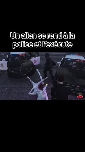 Un alien se rend à la police et l'exécute 😂👽🤣 #coopa #gta5 #pourtoiii #gta