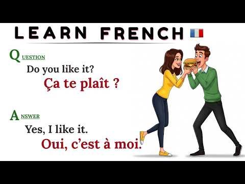 Everyday French Conversations for Beginners & Intermediates | Learn French | Easy French | Français