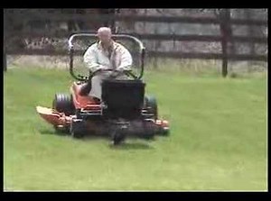 Zero Turn Mower with Broadcast Spreader
