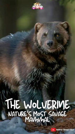 The Wolverine – Nature’s Most Savage Mammal #funfacts